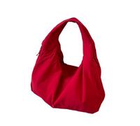 JSGHGDF Élégant sac à bandoulière en nylon sous les aisselles Sac à main spacieux pour une utilisation tendance et pratique en diverses occasions, Rouge