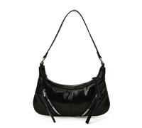 JSGHGDF Élégant sac à bandoulière pratique en polyuréthane avec sangle réglable pour un usage quotidien et un événement, Noir