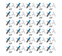 JSGHGDF Ensemble d'abreuvoir automatique pour lapins en acier galvanisé avec buse à ressort pour une alimentation en eau continue, installation facile dans les cages pour animaux de compagnie et