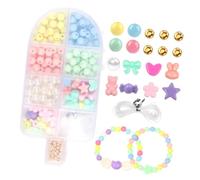 JSGHGDF Ensemble de fournitures avec perles pastel