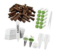 JSGHGDF Ensemble de jardin hydroponique moderne comprenant un démarreur de semis et un pot de plantation, des systèmes de culture hydroponique, des accessoires de jardinage