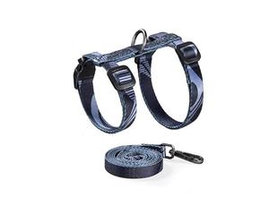 JSGHGDF Ensemble de matériel de marche pour chat fin et ventilé 50 g - Corde réfléchissante - Clip sécurisé pour adultes - Modifiable - Utilise du ruban de conjuration