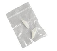 JSGHGDF Fausses dents de vampires - Dents cuspides pour Halloween, fête costumée, Halloween, mascarade, Sac 1,3 cm, M