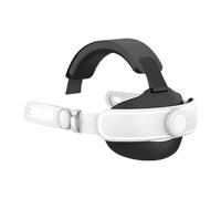 JSGHGDF Fixation de tête améliorée pour équipement de réalité virtuelle 3S - Réduit la pression faciale grâce au mécanisme de rotation - Sangle de tête en cuir synthétique