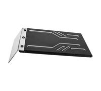 JSGHGDF Garde-boue arrière facile à installer en aluminium robuste usiné stable pour MK07 YK07 Composants résistants aux intempéries en aluminium