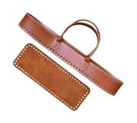 JSGHGDF Handicraftsman Sac en cuir synthétique tressé Intérieur spacieux Plan élégant pour le travail autrement excursions artisanales non conformistes, marron, One Size