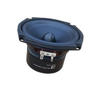 JSGHGDF Haut-parleurs carrés de qualité audiophiles de 13,3 cm HiFi - Design optimisé - Construction en caoutchouc métallique - Large compatibilité - Équipement d'audiophiles de basse portable