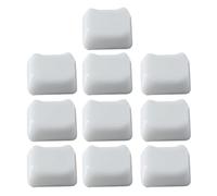 JSGHGDF Jelly Casquette en polycarbonate avec profil MAO Blanc | Mao Profile 1.25U Pièce de détail en polycarbonate effet gelé pour clavier minimal projets de bureau