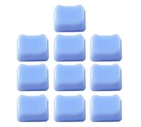 JSGHGDF Jelly Polycarbonate Accent Cap avec profil MAO Bleu | Mao Profile 1.25U Pièce de détail en polycarbonate effet gelé pour clavier minimal projets de bureau