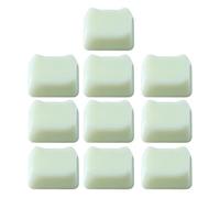 JSGHGDF Jelly Polycarbonate Accent Cap avec profil MAO, vert clair | Mao Profile 1.25U Pièce de détail en polycarbonate effet gelé pour clavier minimal projets de bureau