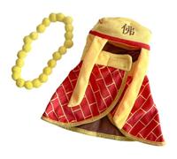 JSGHGDF Jolie tenue Sanzang pour chien en matériaux doux respirants et confortables à porter pour un usage quotidien et pour la promenade des animaux de compagnie