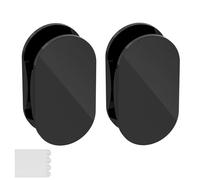 JSGHGDF Lot de 2 organiseurs de câbles adhésifs en acrylique pour câbles USB, murs en verre, surfaces en bois, cordons USB, organiseurs de câbles de rangement pour petits espaces