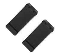 JSGHGDF Lot de 2 pinces pour appareil mobile - Longueur réglable - Double trou de vis de 6,35 mm - Fixation pour griffe - Pour créateurs de contenu - Support de téléphone extensible avec support de