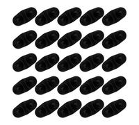 JSGHGDF Lot de 25 cloches de pêche à double anneaux lumineux pour une détection précise des morsures divers environnements