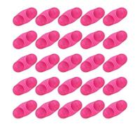 JSGHGDF Lot de 25 cloches de pêche à double anneaux lumineux pour une détection précise des morsures divers environnements