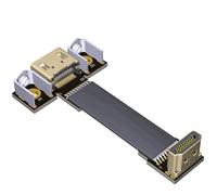 JSGHGDF Lot de 3 câbles d'extension HDMI 2.0b professionnels 4K 144 Hz 18 Gbit/s Utilisation interne pour intégration AV HDTV Câble d'extension