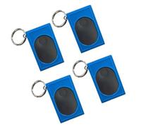 JSGHGDF Lot de 4 clickers de dressage efficaces pour animaux de compagnie pour un enseignement rapide et simple - Taille de poche - Outil de dressage rapide pour chien