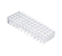 JSGHGDF Lot de 4 clips de câble d'alimentation 24 broches - Outil professionnel de gestion des câbles pour stocker le câblage et optimiser les flux d'air - Peigne propre