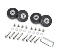 JSGHGDF Lot de 4 valises de rechange pratiques à roulettes silencieuses - Accessoire pratique pour valise, Modèle 2