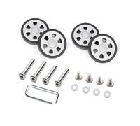 JSGHGDF Lot de 4 valises de rechange pratiques à roulettes silencieuses - Accessoire pratique pour valise, Modèle 45