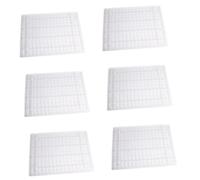 JSGHGDF Lot de 6 plateaux d'incubateur résistants conçus pour un contrôle stable de la température dans l'élevage, robustes et faciles à concevoir