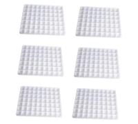 JSGHGDF Lot de 6 plateaux d'incubateur résistants conçus pour un contrôle stable de la température dans l'élevage, robustes et faciles à concevoir