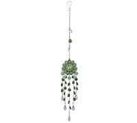 JSGHGDF Mandalas Carillon à vent en forme de fleur avec attrape-soleil | Crée une réflexion de la lumière pour les décorations intérieures et extérieures et l'espace de vie, les vacances