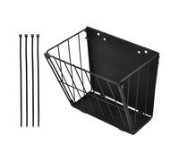 JSGHGDF Mangeoire à foins en acier au carbone amovible pour lapin facile à nettoyer pour volaille et petits animaux haute résistance