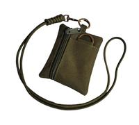JSGHGDF Minuscule porte-clés supplémentaire étanche universitaire Substance Plusieurs compartiments de rangement Clip sécurisé pour équipement d'aventure Porte-code d'extérieur multifonction, vert