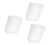 JSGHGDF Organisateur de Bureau pour câbles et écouteurs, White | Boîte de rangement de construction en PP avec couvercle et languette d ' ouverture pour de petits