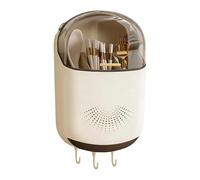 JSGHGDF Organiseur mural multifonction pour ustensiles de cuisine - Support mural pour couverts - Économie d'espace