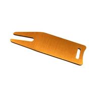 JSGHGDF Outil de divot vert courbé pour l'entretien des parcours de golf - Outils de flexion en alliage - Pour parcours de golf - Fourche verte - Fixateur de balle de golf