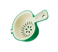 JSGHGDF Panier à linge à couches pour fruits et légumes - Petite passoire avec drainage efficace et poignée pour une utilisation en cuisine - Poignée ergonomique - Bol pour laver les fruits et légumes