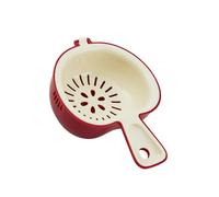 JSGHGDF Panier à linge à couches pour fruits et légumes - Petite passoire avec drainage efficace et poignée pour une utilisation en cuisine - Poignée ergonomique - Bol pour laver les fruits et légumes