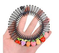 JSGHGDF Peigne à cheveux circulaire extensible pour femmes et filles