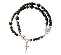 JSGHGDF Pendentif croix chapelet élégant croix religieuse chaîne à maillons léger confortable à porter au quotidien bijoux de communion, One Size, Comme décrit, Comme décrit.