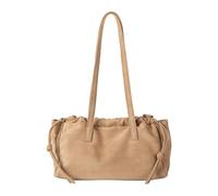 JSGHGDF Petit sac à main multifonction en daim d'inspiration rétro pour femme décontracté ou bal de fin d'année, abricot