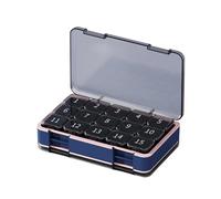 JSGHGDF Pilules portables à double couche de 30 jours pour la gestion des médicaments de voyage et la maison, organisateurs de voyage, pilules faciles à ouvrir