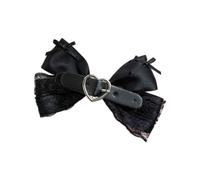 JSGHGDF Pince à cheveux en dentelle avec balletcore large avec cœur plat et épingle à cheveux élégante pour bouquets