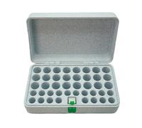 JSGHGDF Planificateur de rangement pour outils de défense contre les fuites avec compartiments séparés, construction permanente en polyéthylène, couverture résistante aux particules, plateau de