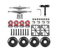 JSGHGDF Pont de skateboard de précision de 12,7 cm en alliage absorbant les chocs pour un contrôle technique de la rue, des routes fluides