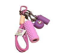 JSGHGDF Porte-clés en corde tressée à suspendre pour sac à main, accessoire de sac à dos, breloque pour femme et fille, accessoires cadeaux, violet