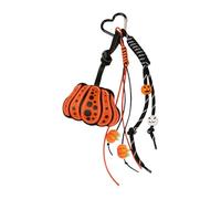 JSGHGDF Porte-clés en corde tressée avec pendentif citrouille - Accessoire tendance pour sac à main - Décoration de sac à main - Cadeau à suspendre, pu