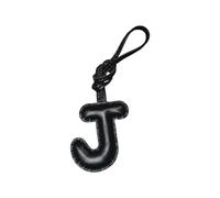 JSGHGDF Porte-clés esthétique en forme de lettres de l'alphabet pour femme, sac à main, sac à main, sac à dos, accessoires de Saint-Valentin, pendentif de sac à main, J