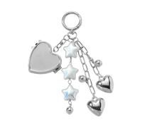 JSGHGDF Porte-clés étoile des années 2000 pour voiture et maison, accessoires pour garçons et filles, pendentif pour boutique, design unique
