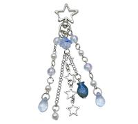 JSGHGDF Porte-clés unique en forme de poisson avec pendentif arbre de Noël en alliage pour un usage quotidien, 2, As detailed discription