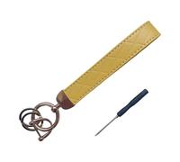 JSGHGDF Porte-code avec clip à libération rapide et sangle modifiable pour transporter des rudiments Porte-code rond, doré, taille unique