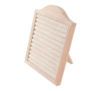 JSGHGDF Présentoir à bagues durable pour vitrines professionnelles - Design portable - Support robuste pour bijouterie