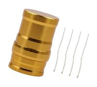JSGHGDF Réchaud à alcools en alliage d'aluminium 4 systèmes de mèches portable pour randonnée, survie en plein air, durabilité, alcools métalliques
