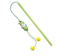 JSGHGDF RopeToy avec peluche naturelle favorise le collage par le biais du jouet de jeu avec cordon
